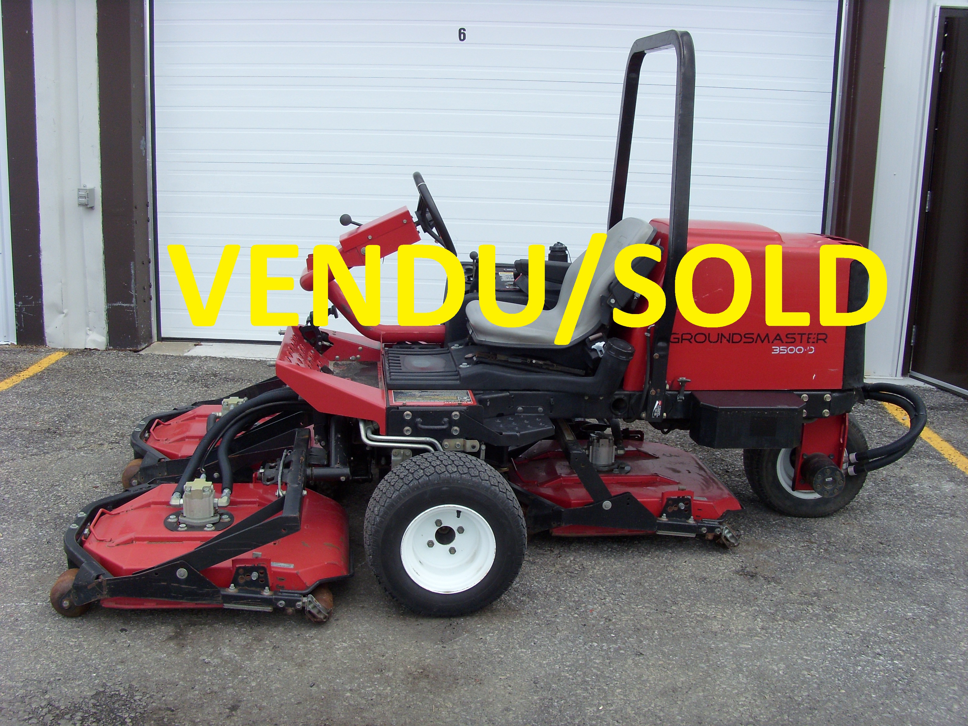 Toro Groundsmaster 3500 O J Compagnie Toro Groundsmaster 3500
